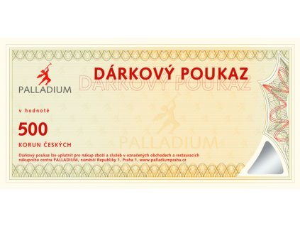 Gift voucher CZK 500 - a pleasure for everyone