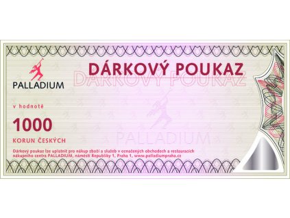 Gift voucher CZK 1000 - a valuable gift for your loved ones