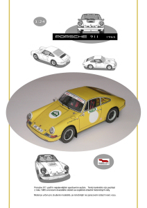 nové zboží - new goods - SELD Design - Porsche 911 + MTX Tatra