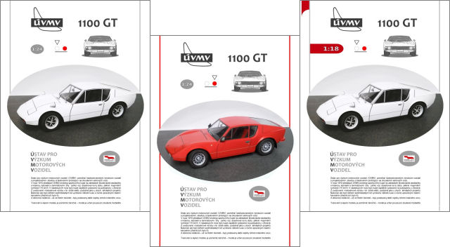 nový model - new model - SELD Design - ÚVMV 1100 GT