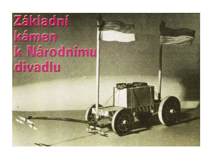 Základní kámen k Národnímu divadlu
