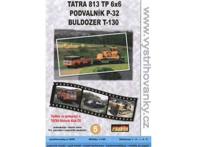 Tatra 813 TP 6x6 + P-32 + T-130