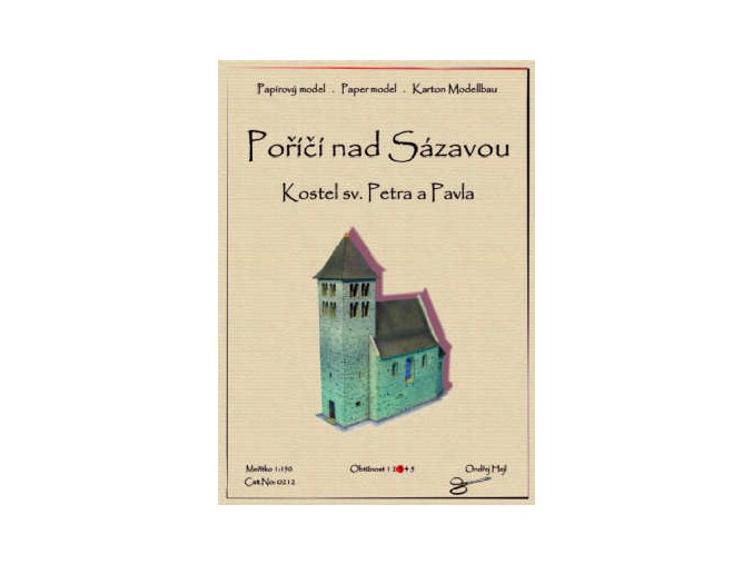 Poříčí nad Sázavou - kostel sv. Petra a Pavla