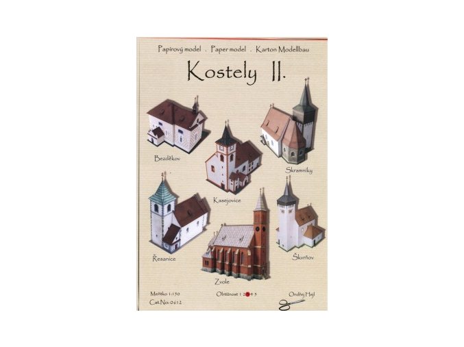 kostely 2 - Bezděkov, Skramníky, Zvole, Škvrňov, Řesanice, Kasejovice