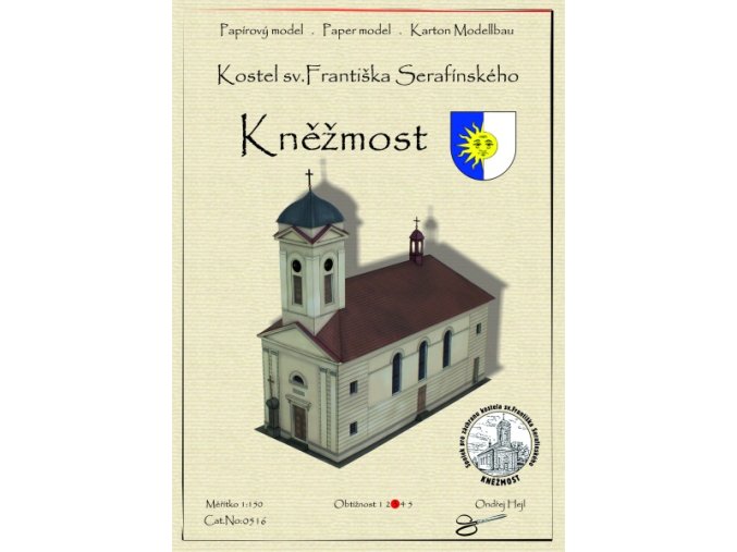 Kněžmost - kostel sv. Františka Serafínského