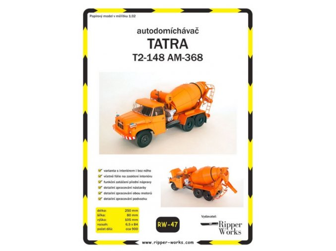 Tatra T2-148 AM-368 - autodomíchávač