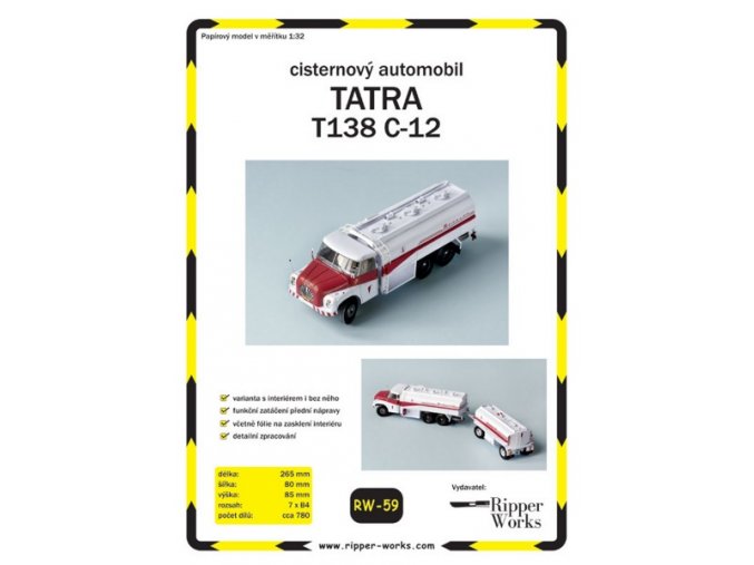 Tatra 138 PP4 - autocisterna C-12