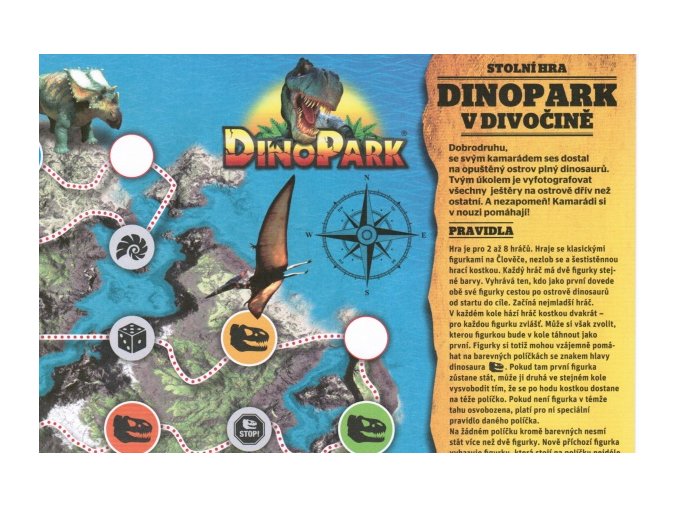 Dinopark v divočině