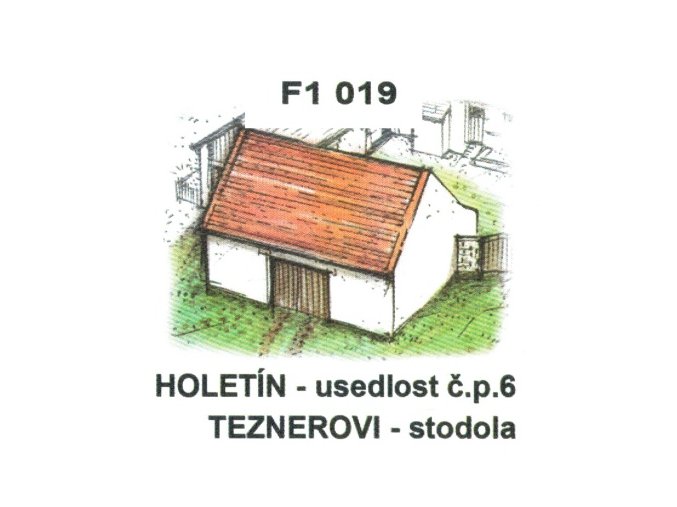 Holetín - usedlost čp. 6 Teznerovi - stodola
