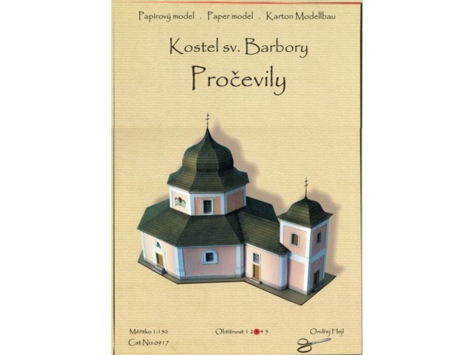 Kostel sv. Barbory - Pročevily