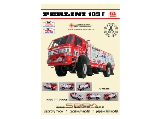 Perlini 105F - Rally Paris - Sirte - Le Cap 1992 [500] [501]