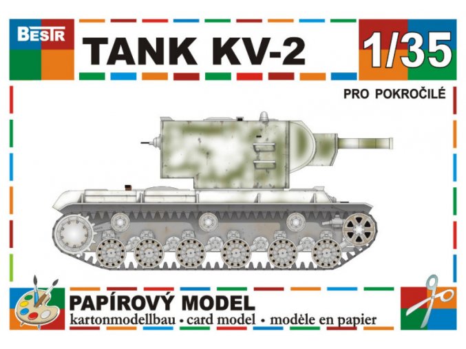 KV-2 - zimní verze