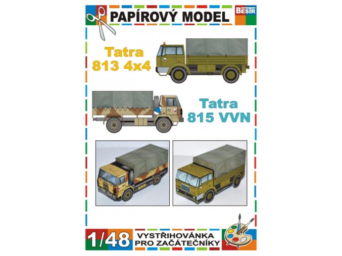 Tatra 813 4x4 + Tatra 815 VVN (Vojenské Tatry)