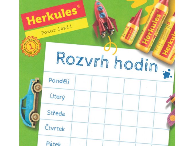 rozvrh hodin Herkules