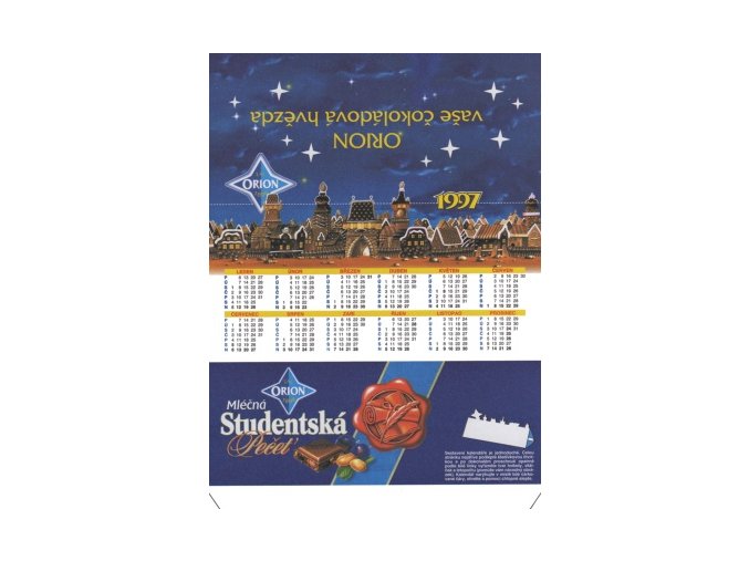 ORION kalendář 1997