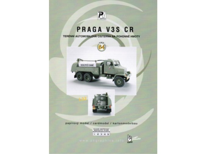 Praga V3S CR - cisterna ČSLA