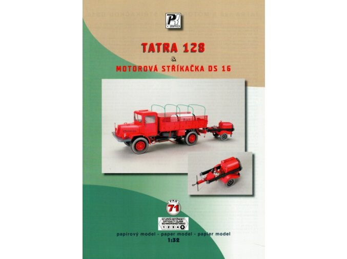 Tatra 128 valník SDH + DS16