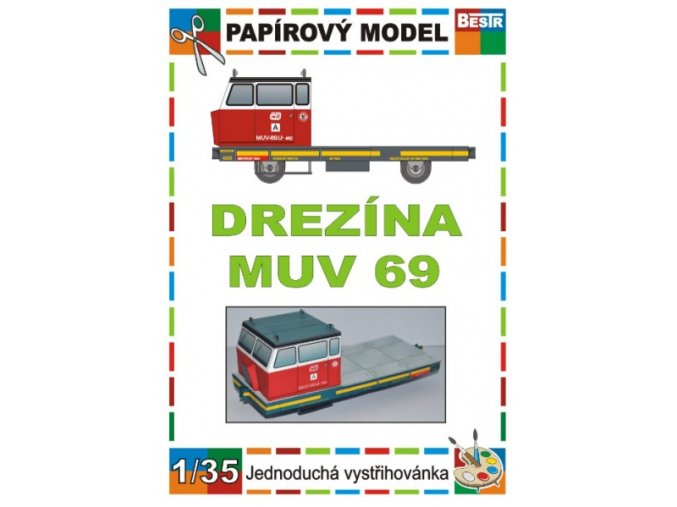 MUV 69U - úzkorozchodná drezína