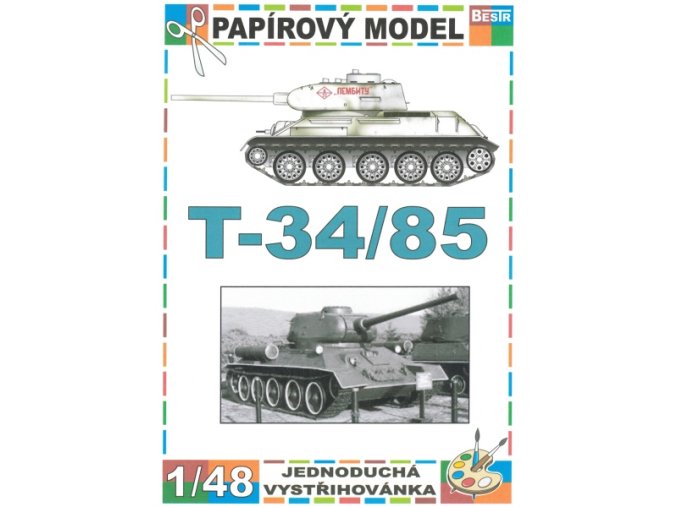 T-34/85 - zimní verze
