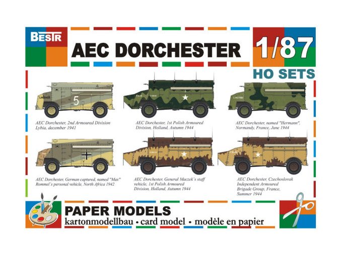 AEC Dorchester - 6 různých verzí