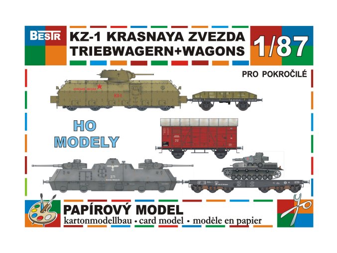 Krasnaja Zvezda + Panzerjägertriebwagen, Panzer IV F1, 15t, Ssyms 80t