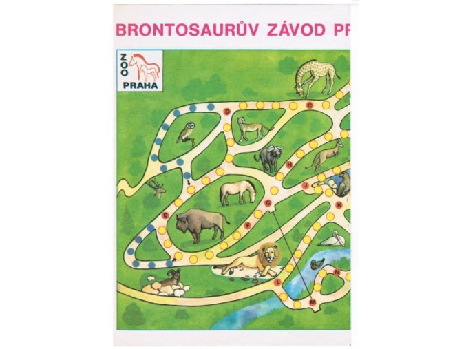 Brontosaurův závod pražskou Zoo
