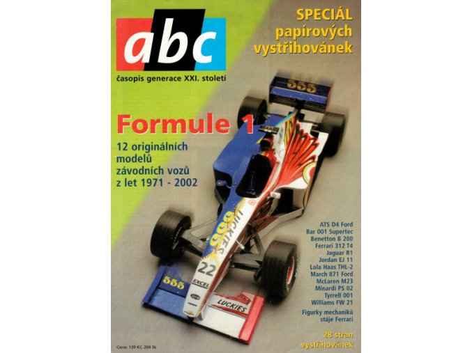 Století vystřihovánek 6 - Formule1 - kompletní sešit