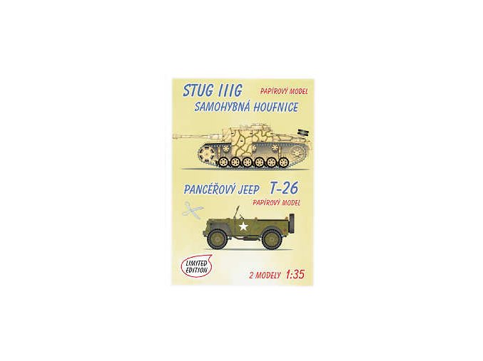 Stug III G + Jeep T-26