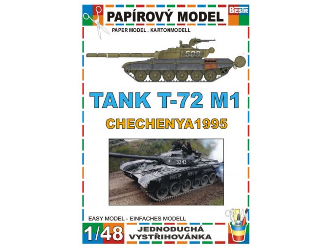 T-72 M1 - Chechnya 1995