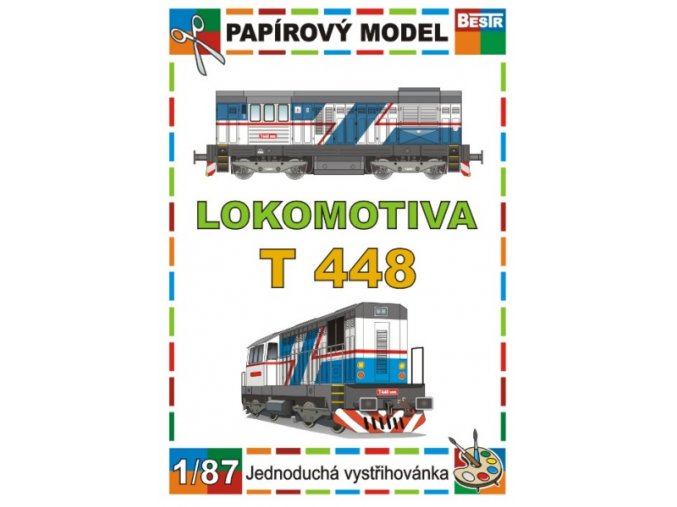 T 448 - dieselová lokomotiva řady 740