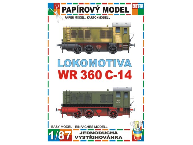 WR-360 C-14 - dieselová lokomotiva - 2 verze