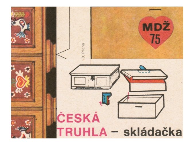 truhla k MDŽ (česká truhla)