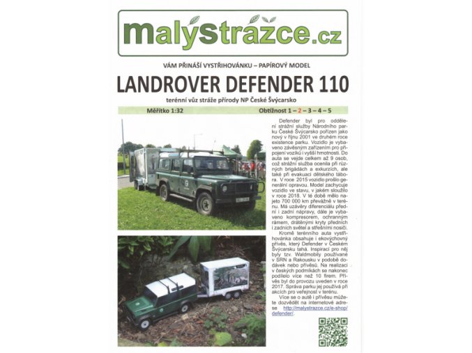 Land Rover Defender 110 + přívěs