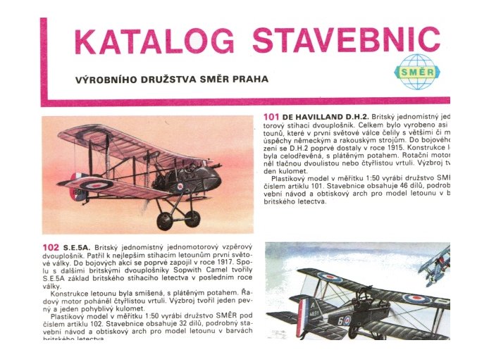 Informační katalog stavebnic Směr