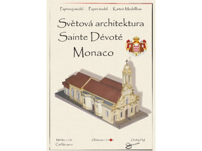Monaco - kostel Sainte Dévoté