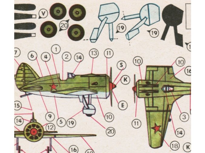 Polikarpov I-16 Istrebitěl