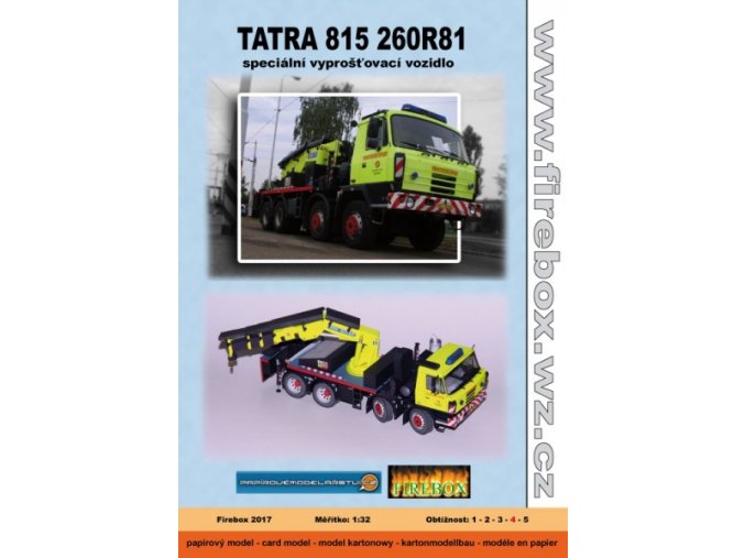 TATRA 815 260R81 - vyprošťovací vozidlo