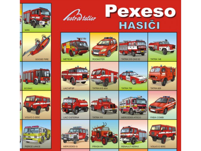 Pexeso - Hasiči