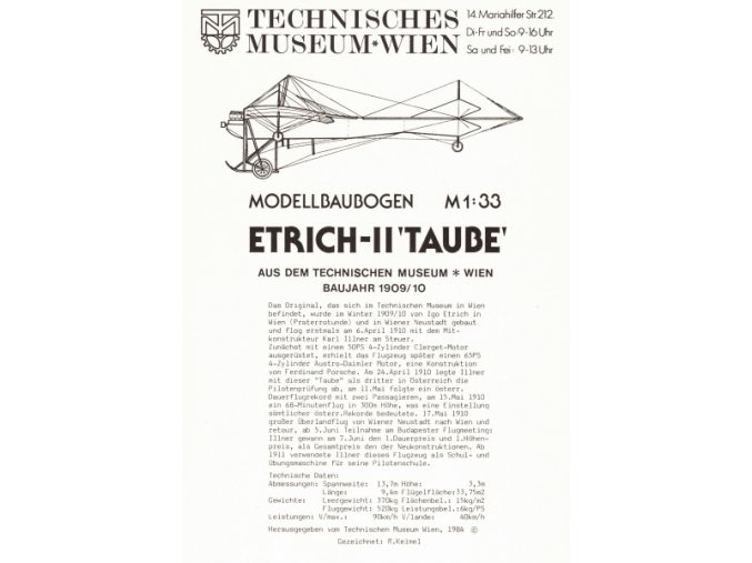 Etrich-II 'Taube'