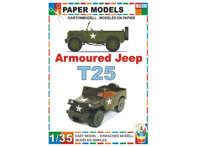armoured Jeep T-26