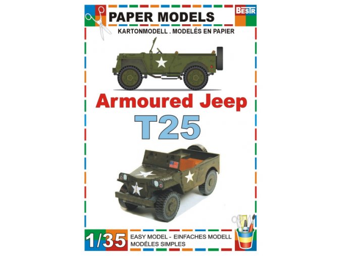 armoured Jeep T-26