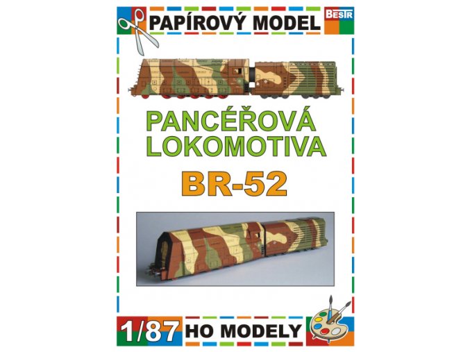 BR 52 - pancéřová lokomotiva