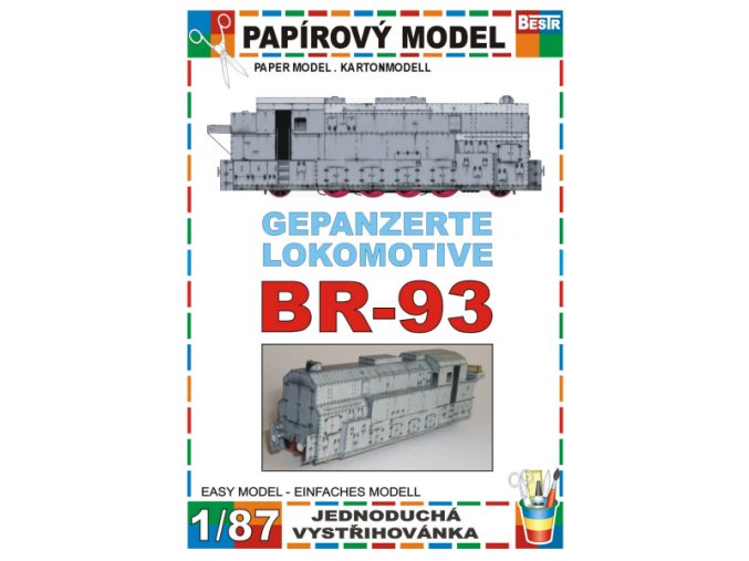 BR 93 - Gepanzerte lokomotive