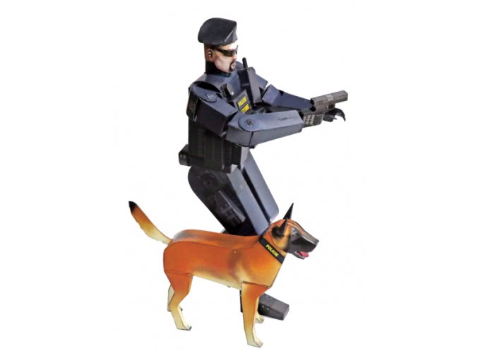 policista se psem