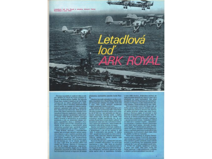 Letadlová loď Ark Royal