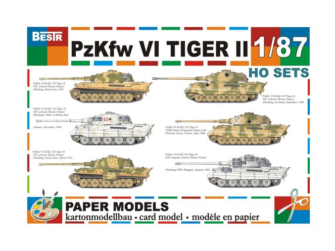 PzKfw VI Tiger II (6 ks)