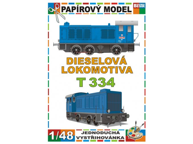 T 334 - dieselová lokomotiva