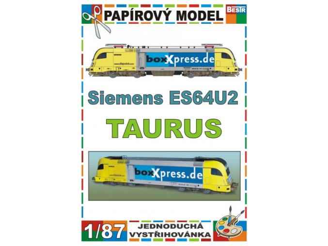 ES64U2 - Taurus - elektrická lokomotiva