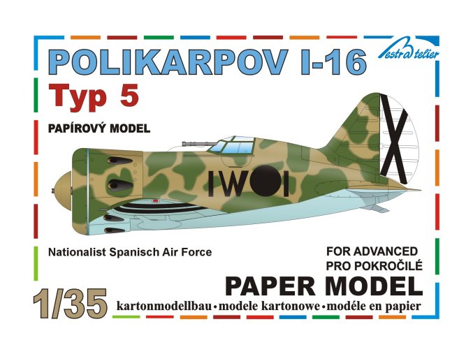 Polikarpov I-16 typ 5 - Španělsko