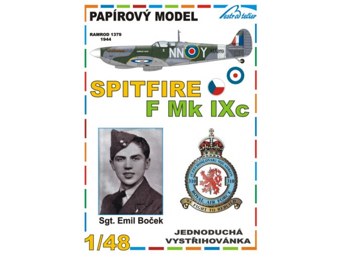 Spitfire F Mk IXc - Sgt. Emil Boček